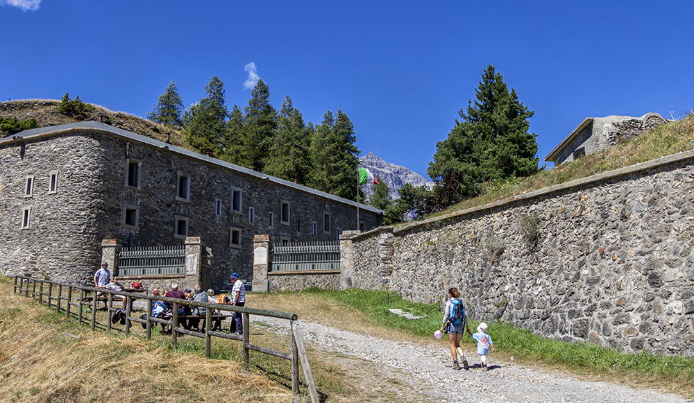 L'ingresso del forte